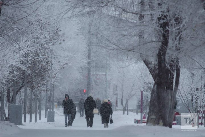 В РТ ожидается снег и метель