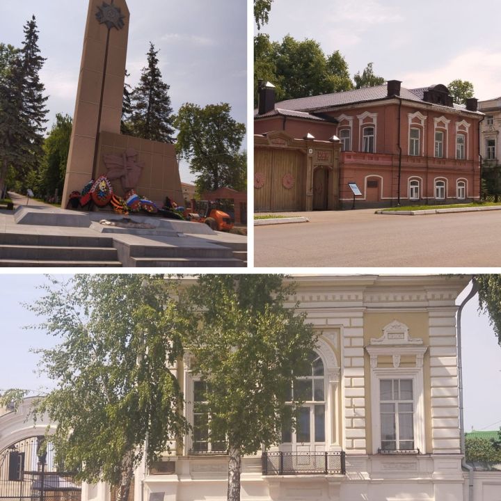 Городище Джукетау, Аллея Героев: интересные места в Чистополе