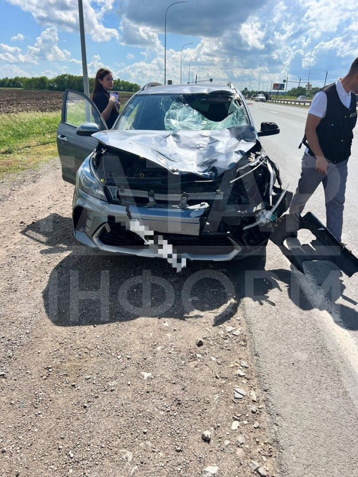 В Тукаевском районе иномарка насмерть сбила велосипедиста