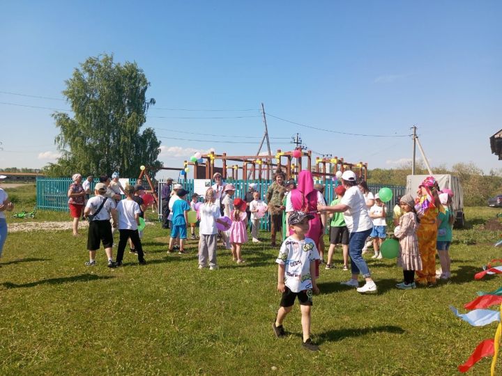Чистай районы Уракчы авылында бау паркы ачылды