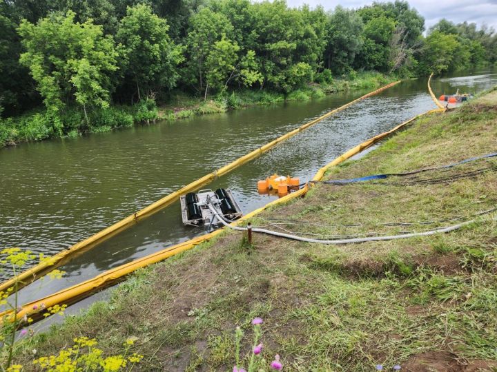 АО «Транснефть – Прикамье» провело плановое учение на подводном переходе трубопровода через реку в Татарстане