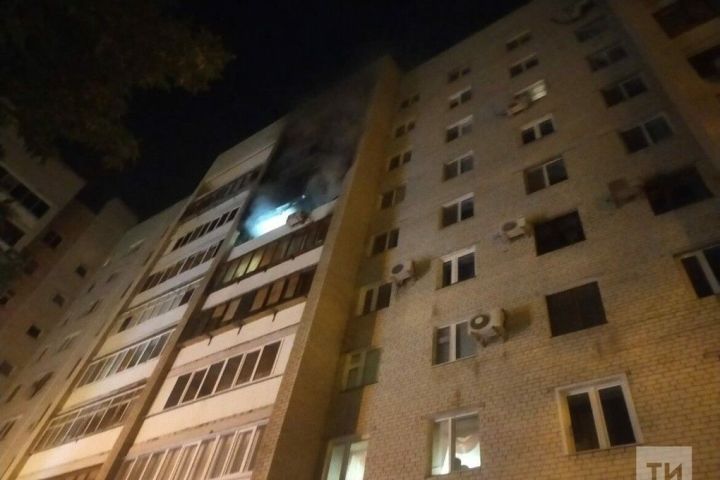 В Менделеевске из-за непотушенной сигареты произошел пожар, в котором погиб хозяин квартиры