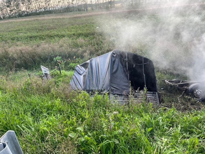 В Госавтоинспекции рассказали о подробностях жуткого ДТП со сгоревшим автомобилем в Чистопольском районе