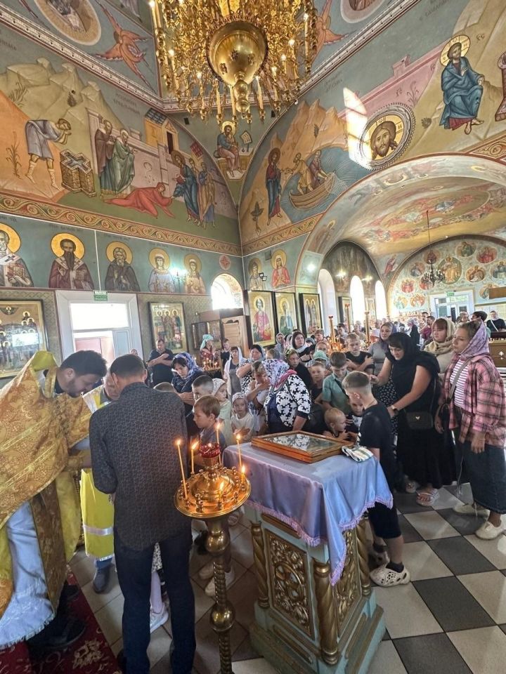 В храме Чистопольского района прошел праздник, посвященный Дню знаний