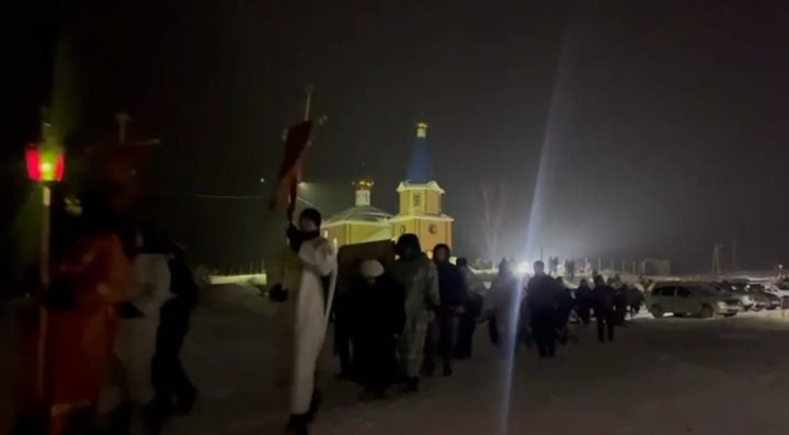 В Чистопольском районе православные встретили праздник Крещения Господня