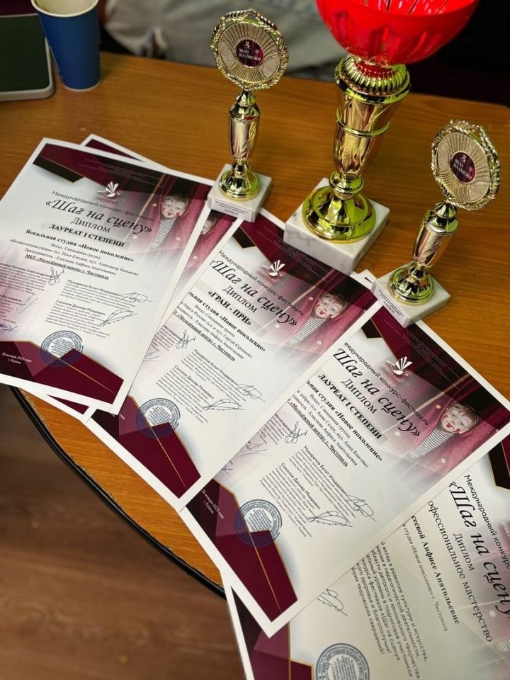 Солисты вокальной студии «Новое Поколение» одержали победы на Международном конкурсе-фестивале «Шаг на сцену»