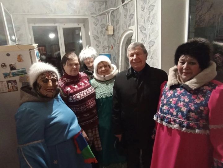 В селе Чистопольского района прошел праздник Коляды