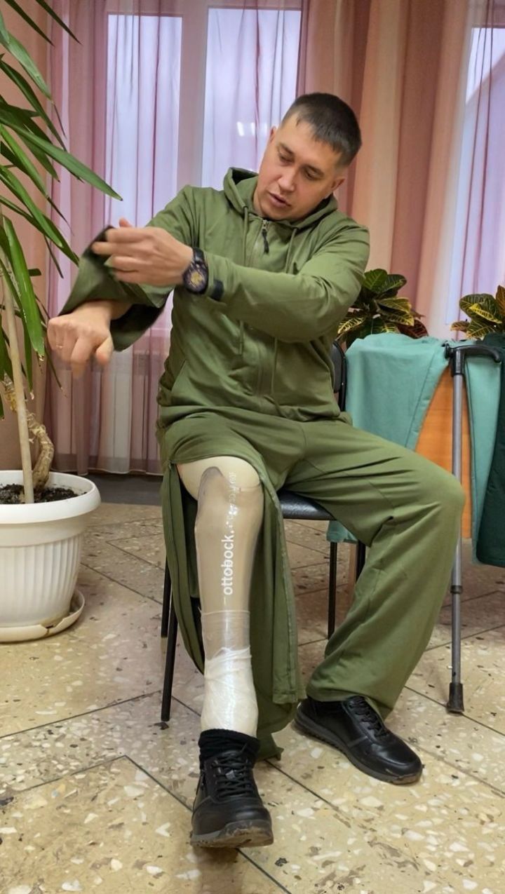 Махсус хәрби операция ветераннары өчен җайлаштырылган киемнәр тегәләр