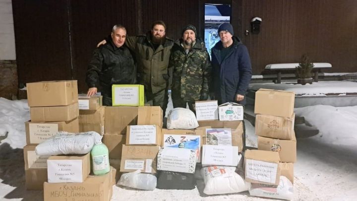 Чистопольский бард Тагир Мухаметов помог в доставке гуманитарной помощи в Курскую область