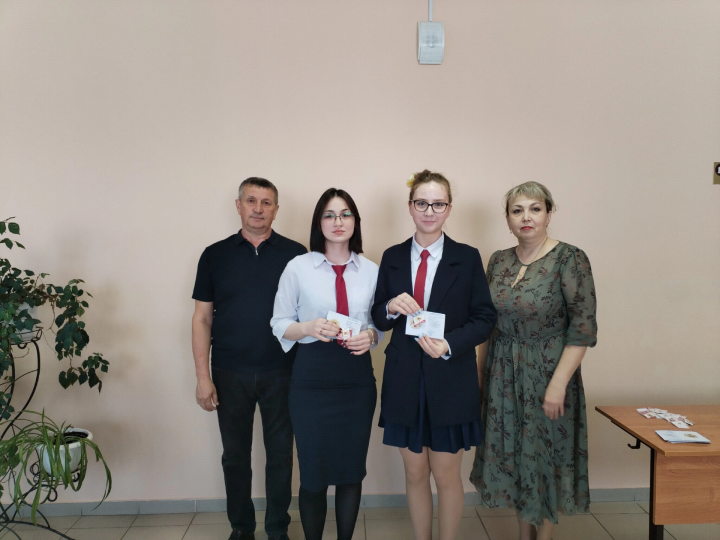 Чистопольским лицеистам вручили золотые значки ГТО