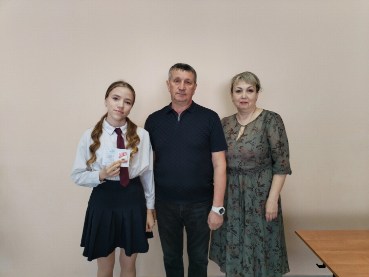 Чистопольским лицеистам вручили золотые значки ГТО