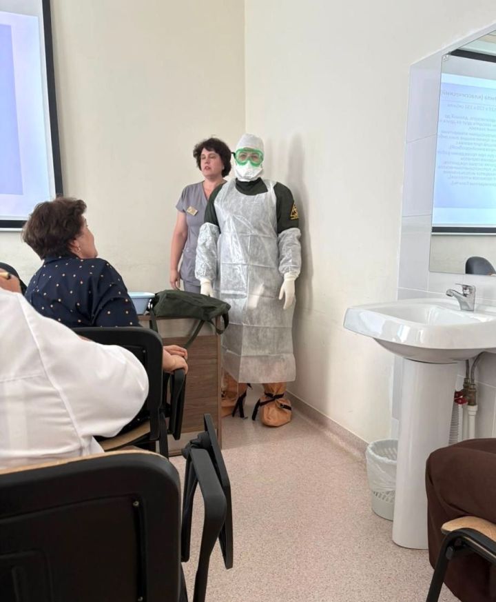 Чистопольские медики отработали действия при выявлении особо опасных инфекций