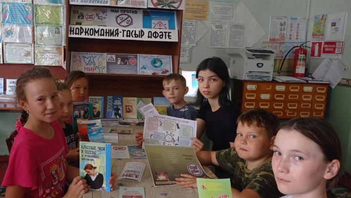 Подросткам рассказали о серьезной опасности наркотической зависимости