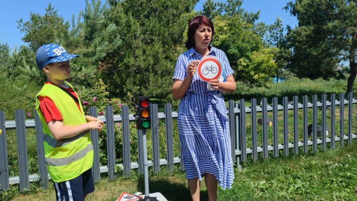 Юным жителям Чистопольского района напомнили о правилах безопасного поведения на дороге