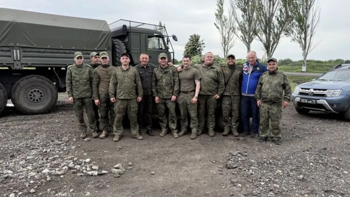 Чистай районыннан Лисичанск шәһәренә чираттагы гуманитар ярдәмне илттеләр