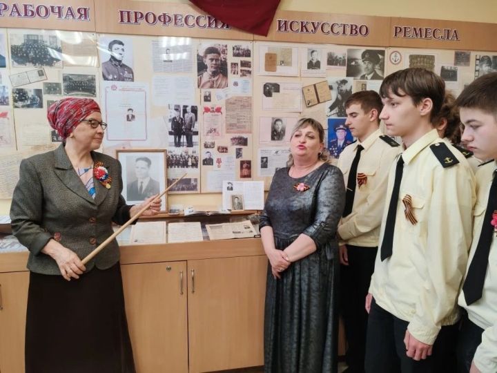 В Чистопольском сельскохозяйственном техникуме открылась экспозиция о героях Великой Отечественной и СВО