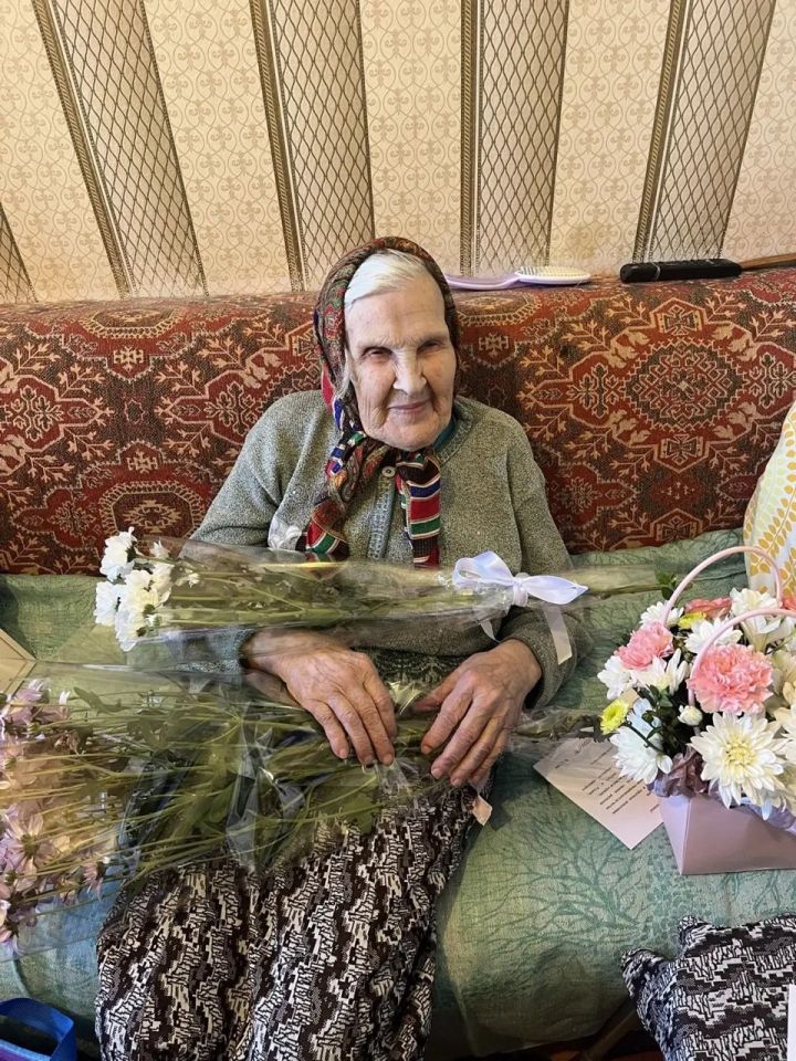 Серафима Потемкина бодра душой и в 100 лет