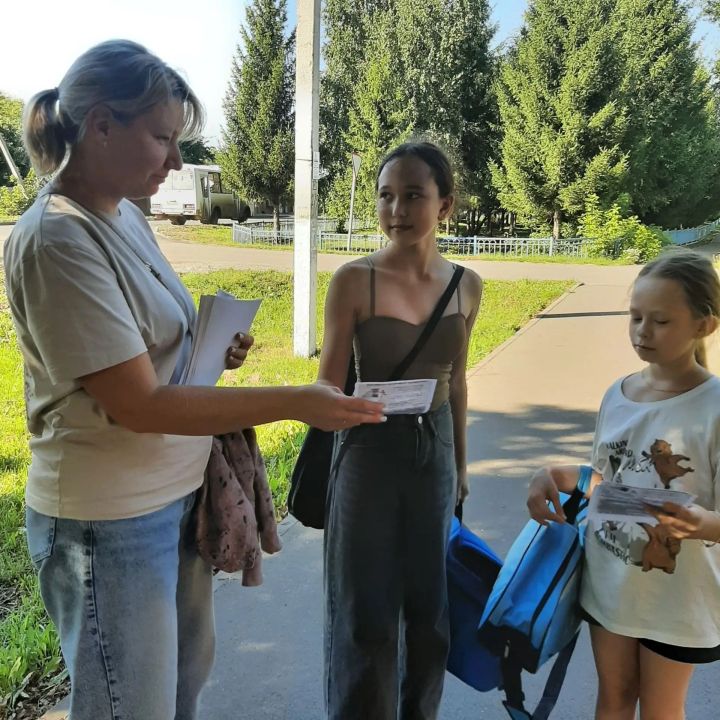 В Чистополе прошла профилактическая акция по безопасности при угрозе БПЛА