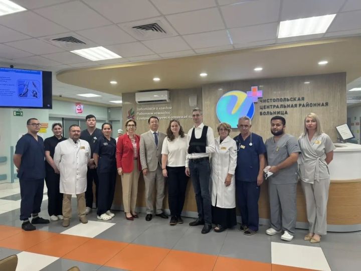 В Чистопольской ЦРБ прошла рабочая встреча с представителями НМИЦ им. Алмазова