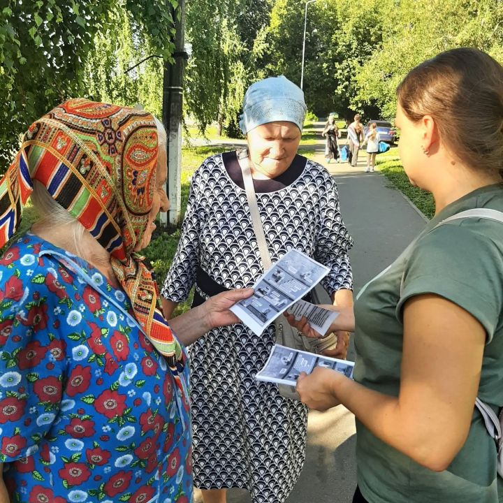 В Чистополе прошла профилактическая акция по безопасности при угрозе БПЛА