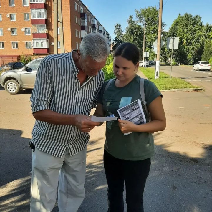 В Чистополе прошла профилактическая акция по безопасности при угрозе БПЛА