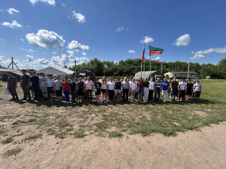 «Игры патриотов» провели для юнармейцев в Чистопольском районе