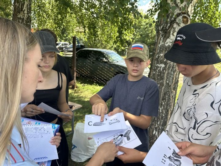 «Игры патриотов» провели для юнармейцев в Чистопольском районе