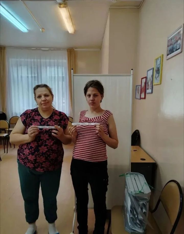 Чистай бала тудыру йорты пациентлары медицина учреждениесендә сайлауларда катнашалар