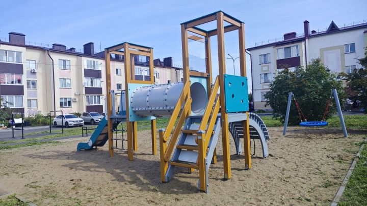 Чистай районында «Безнең ишегалды» программасы буенча төзелеш эшләре төгәлләнде